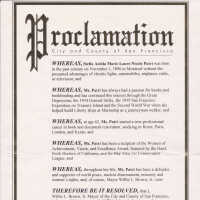 Proclamation of Stella Nicole Patri Day