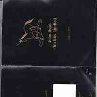 Sample Book/John Boyd Textiles Limited
