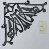 Hoole Corner Art Deco with Leaves and Tulip Template, Design 1689