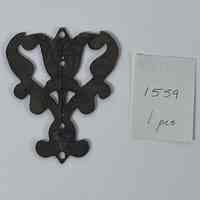 Hoole Heart Design with Tulip, Leaves, and Vines Template, Design 1559