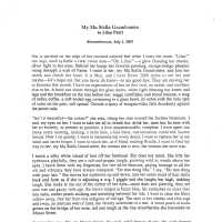 My Ma Stella Grand-mere