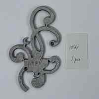 Hoole Flower with Surrounding Vines Template, Design 1561