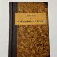 Book Cover / Grundzüge der anorganischen Chemie