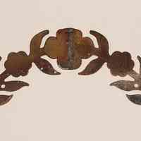 Hoole Floral Garland Semicircle Arch with Holes Stamp Die Template, Design 1993