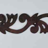 Hoole Vine with Trumpet Flowers and Leaves Template and Stamp Die, Design 1871