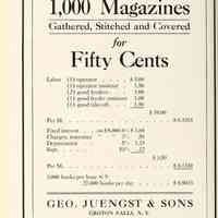1911 George Juengst and Sons