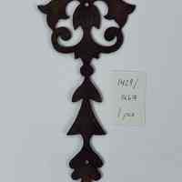 Hoole Lamp With Sprigs and Leaves Template, Design 1429/1467