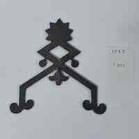 Hoole Diamond to Rhombus With Decoration Template, Design 1377