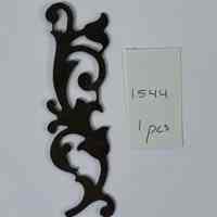 Hoole Stem with Tulips and Leaves Template, Design 1544
