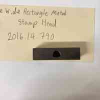 Hoole Wide Rectangle Metal Stamp Head