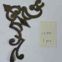 Hoole Corner Small Stem with Flower and Buds Template, Design 1699