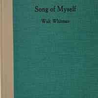 Song of myself : from Leaves of grass / Walt Whitman