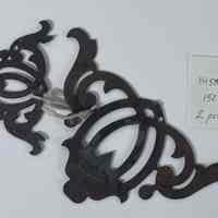 Hoole Corner Side Poinsettia with Interlocking Stems and Leaves Template, Design 1525/1458