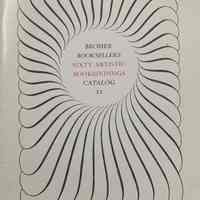 Sixty artistic bookbindings : Bromer Booksellers catalog 35.