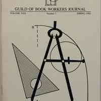 Guild of Book Workers Journal. Spring 1992 ; v.30 no.1