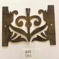 Hoole Embellished Floral Scroll Template, Design 1058