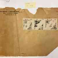 Hoole Empty Envelop Displaying Designs 1731-1738