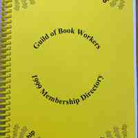 Guild of Book Workers 1999 Membership directory.