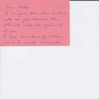 Note from Gale about vellum