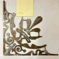 Hoole Semicircle and Spray Stamp Template, Design 1710