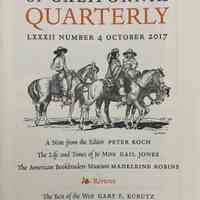The Book Club of California Quarterly. Vol. LXXXII, no.4 : Oct. 2017.