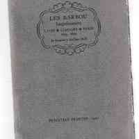 Les Barbou Imprimeurs