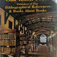 Oak Knoll Press : Books About Books