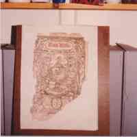 Photo of a historical art print