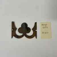Hoole Three Leaf Clover with Vines and Holes Stamp Die Template and Matching Stamp Die, Design 2349