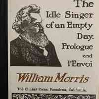 The idle singer of an empty day. Prologue and l