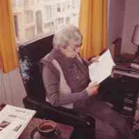 Photo of Patri at her apartment