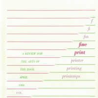 Fine Print; Vol 10 No 2. April 1984