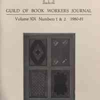 Guild of Book Workers Journal.1980-81 ; v.19 no.1 & 2.