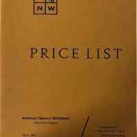 Price List ... Imported Papers.