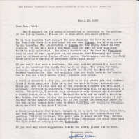 Letter to Patri from Oka about alternatives to drying frames