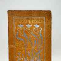 Book Cover / Dishes: A Columbian Autograph Souvenir Cookery Book / Carrie V. Shuman