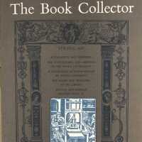 The Book Collector; Spring 1986; v.35 no.1