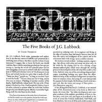 Fine Print; Vol 5 No 3. July 1979