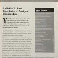 Designer Bookbinders newsletter; No.139; Summer 2007