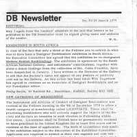 DB Newsletter; No. 24/25 March 1979