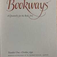 Bookways; October 1991, Number 1