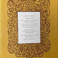 A Paean to Francis / Trevor Jones / Craft Binders at Hayley and his Last Printer, Morchard Bishop / The Parkest Report of 1871, Hans Schmoller