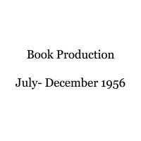 Book Production: July-December, 1956