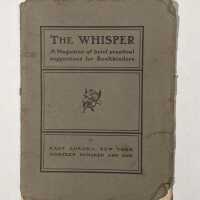 The Whisper: A Magazine of brief practical suggestions for Bookbinders; Prospectus