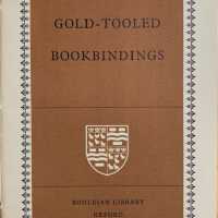 Gold-tooled bookbindings