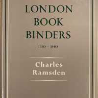 London Bookbinders: 1780-1840