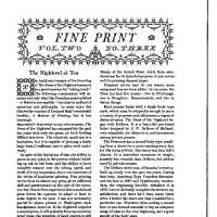 Fine Print; Vol 2 No 3. July 1976