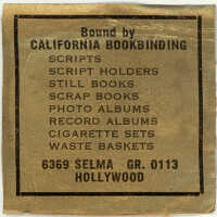 California Bookbinding