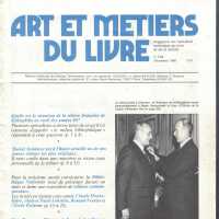 Art et metiers du livre; no. 103 Décembre 1980