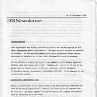 DB Newsletter; No. 48 1984